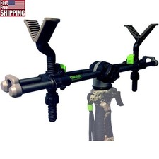 Adjustable Two Point Gun Rest Tripod/Trigger Stick Stable Hunting Support New