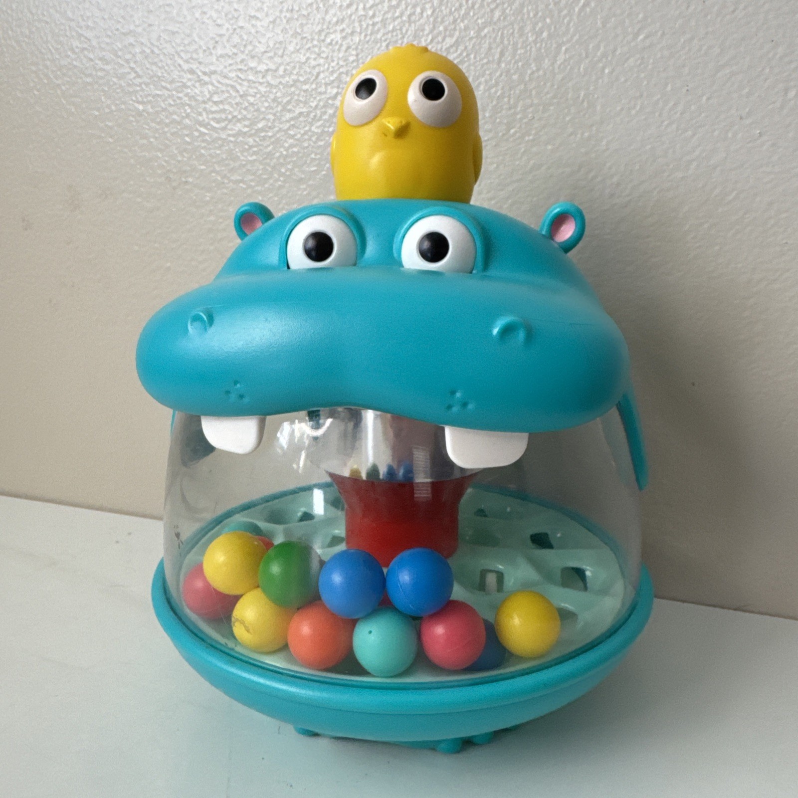 Party Pop Hippo Ball Popping Toy with 18 Colorful Balls, Baby and Toddler Toys