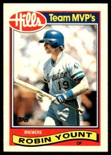 Robin Yount 1989 Topps Hills Team MVP's #33 Brewers MLB READ FREE SHIPPING