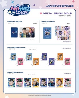 Online Pre-Order ATEEZ ANITEEZ IN COLOR KOREAN POP-UP OFFICIAL