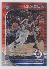 2019 Panini NBA Hoops Premium Stock Box Set Red Pulsar Prizm Marial Shayok vv7