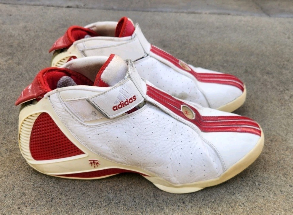Adidas OG T-Mac 4 Tracy McGrady Lever System White Black Mens Size 13 Sneakers Adidas T Mac 4 for sale | eBay main image 3