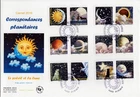 France - First Day Cover - FDC - Planetary Correspondence, MiNo. 6580/91