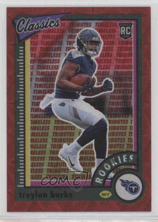 2022 Panini Classics Rookies 7/35 Treylon Burks #165 Rookie RC 4z8