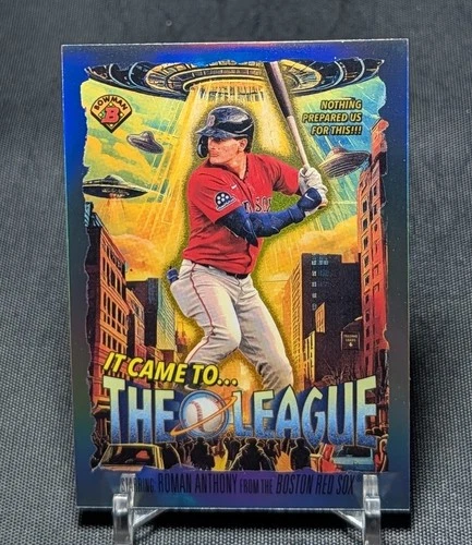 Roman Anthony It Came To The League Rookie 2025 Bowman Chrome Card IT-19 Red Sox