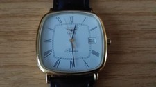 Longines Presence Unisex Vintage Quartz Watch Date Working Box Papers 1991