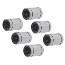 LABLT 6× LM25UU Linear Ball Bearings 40mm OD 25mm Bore 59mm Long Linear Bearing