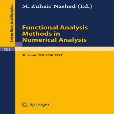 Functional Analysis Methods in Numerical Analysis Special Session