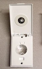 Hayden 2000 White Wall Inlet Valve for Central Vacuum 