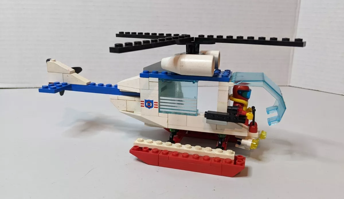 Lego 6342 Beach Rescue Chopper and Boat Incomplete No Manual eBay