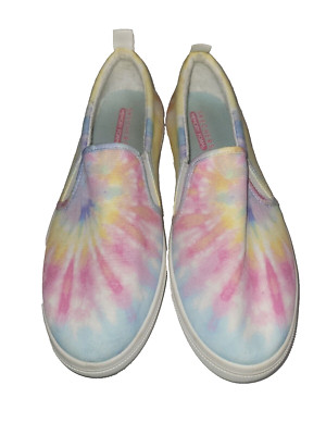 Skechers Hippie Hype Size 9 Women's Slip-On Tie Dye Sneakers Shoes
