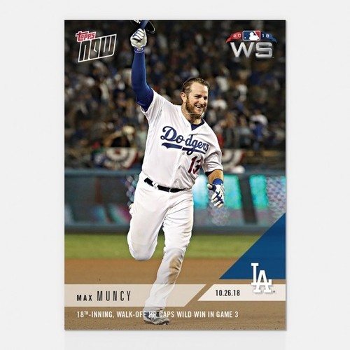 2018 Topps Now 942 Max Muncy