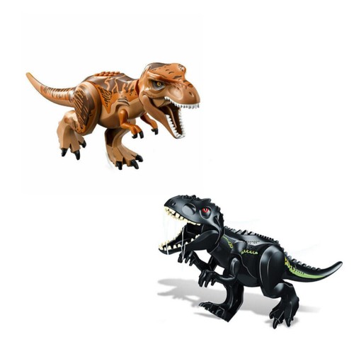 Kinderspielzeug Lego Dinosaurier Tyrannosaurus T-Rex Toy Jurassic World Park - Bild 32 von 36