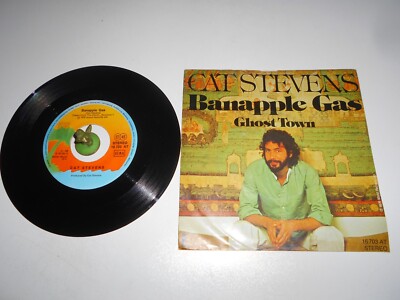 Cat Stevens - Banapple Gas  (1976) Vinyl 7` inch Single Vg +++