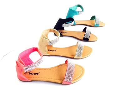 white and gold flats