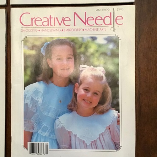 Lot of 6 CREATIVE NEEDLE Magazines 1989 & 1991 - Picture 6 of 7