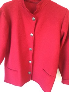 chaqueta austriaca roja de mujer Chaqueta roja austriaca mujer. T 16 de segunda mano por 30