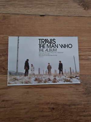 TNEWM56 WERBUNG 5X8 TRAVIS: ''THE MAN WHO'' ALBUM