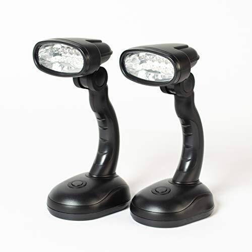 Lámparas de escritorio LED ZB6173BLK S/2 - negro mate - Imagen 1 de 7