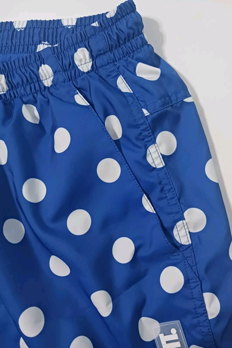 Nike Sportswear Athletic JDI Blue Polka Dot Shorts Size L Nike Sportswear Athletic JDI Blue Polka Dot Shorts Size L