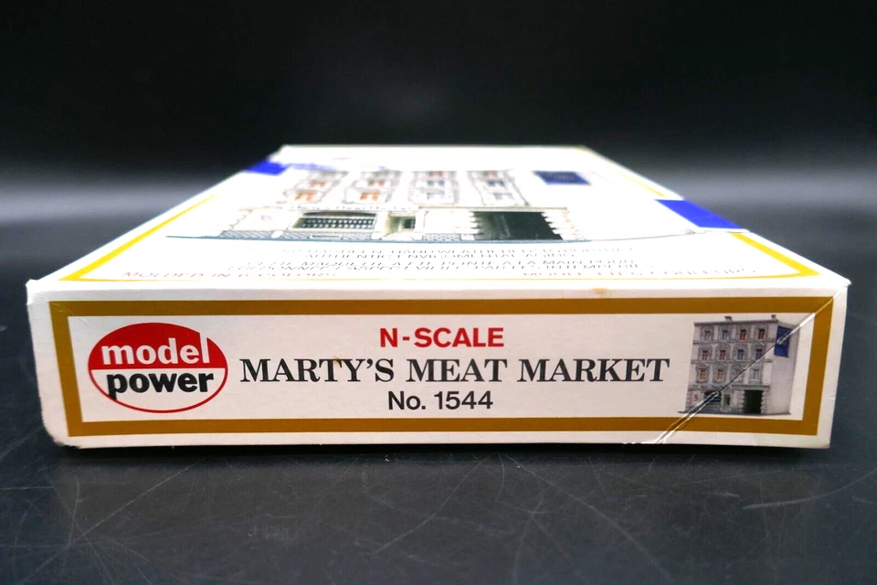 N Scale Model Power #1544 Marty's Meat Market Kit - Unbuilt in Open Box - Image 2 of 4
