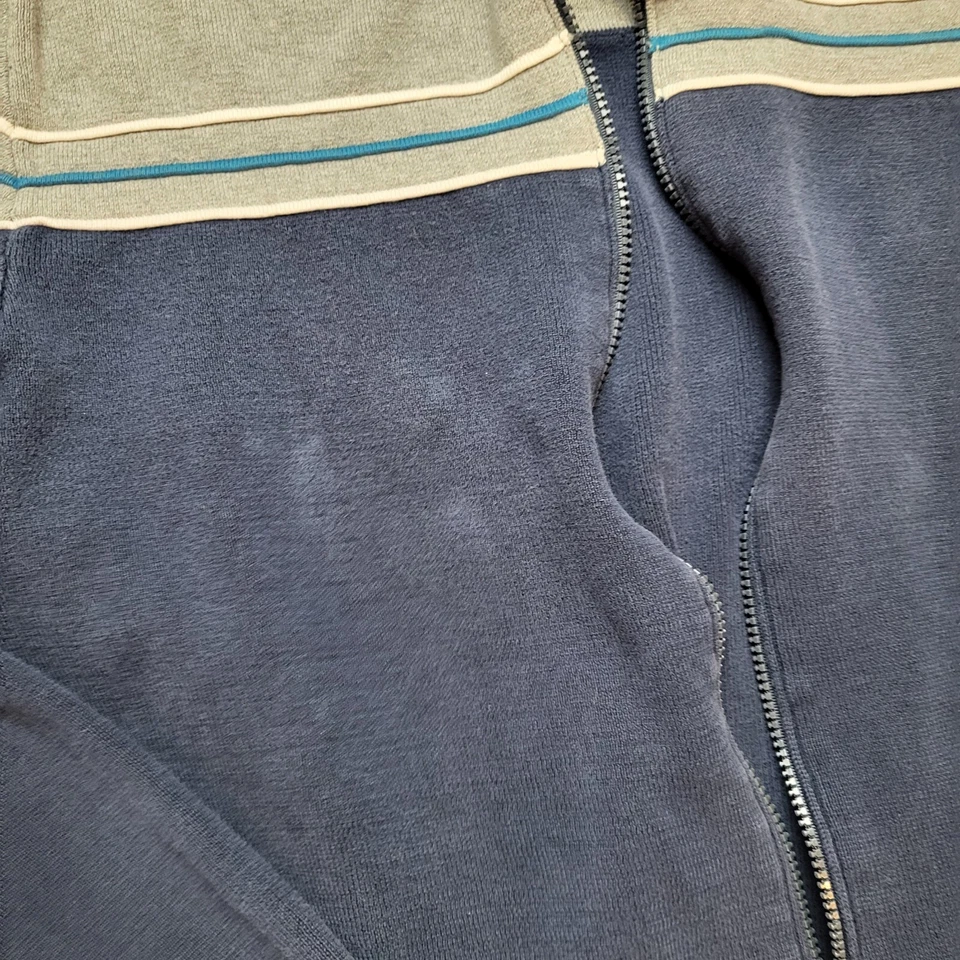 Sudadera Canyon River Azul Para Hombre L Cremallera Completa Rota T16 Foto 2 de 4