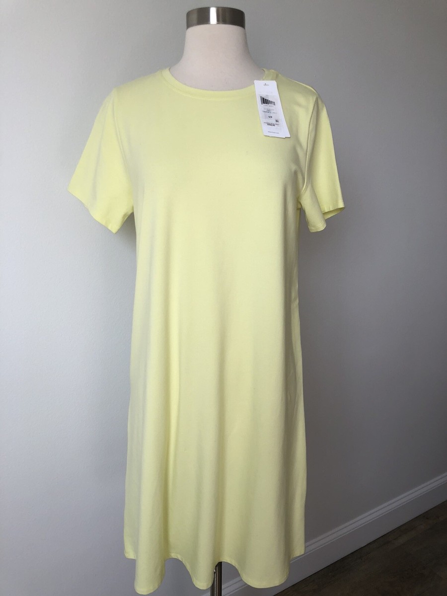 Organic Cotton Eileen Fisher Yellow Dress Eileen Fisher Dresses
