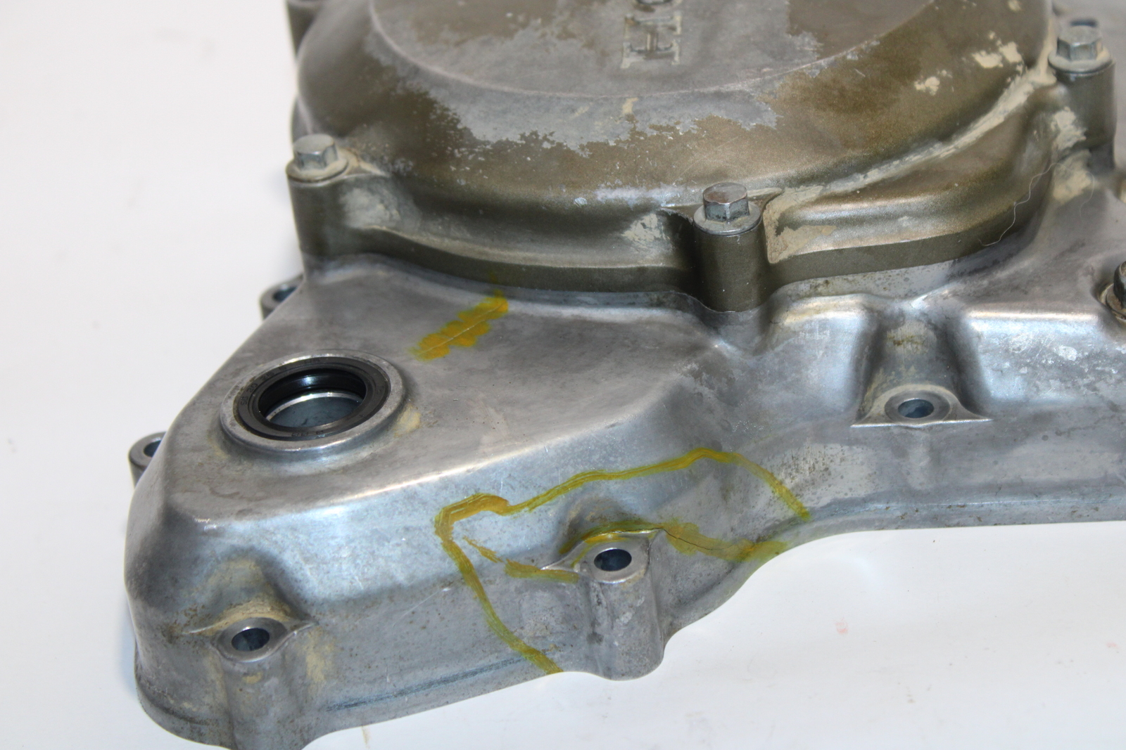 20042005 Honda 450 Trx450r OEM Inner Clutch Cover Damaged For Parts eBay