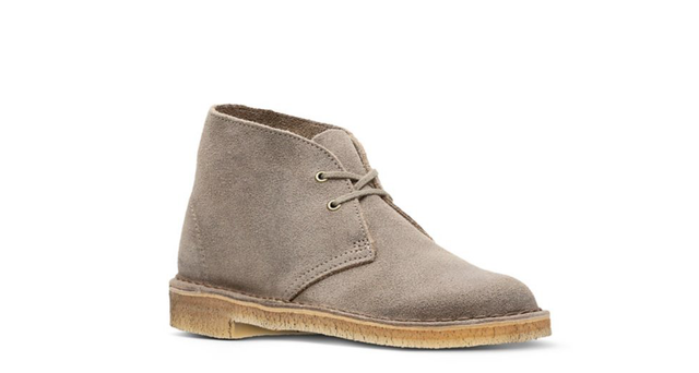 clarks desert boot taupe suede