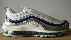 silver nike blu