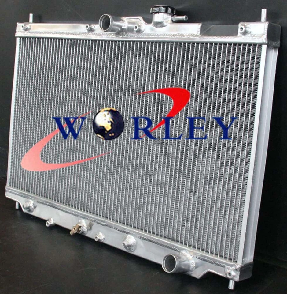 铝制散热器和风扇适用于本田 1990 - 1993 Accord/1992 - 1996 Prelude 2.2L l4 — 第 4/4 张图片