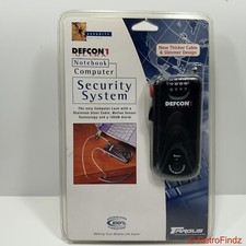 Defcon 1 Notebook Computer Security System Lock w/Anti-Theft Alarm TARGUS - New