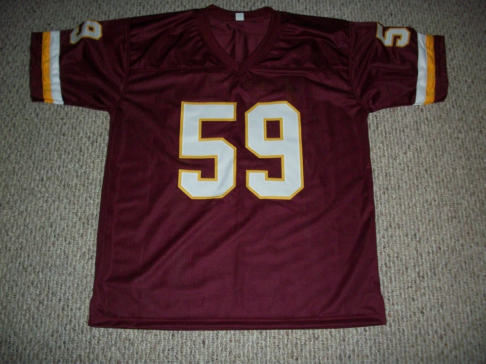 Неподписанная футболка LONDON FLETCHER с нашивкой на заказ из Вашингтона новая размер S–3XL - Изображение 2 из 2