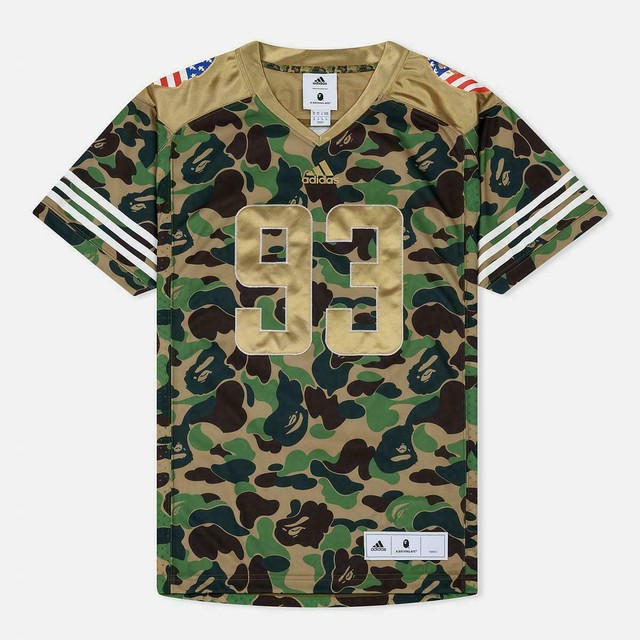adidas x bape football jersey