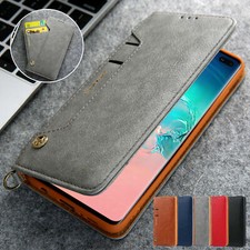 For Samsung Galaxy S24 Ultra S23 FE S10 Magnetic Leather Card Holder Phone Case