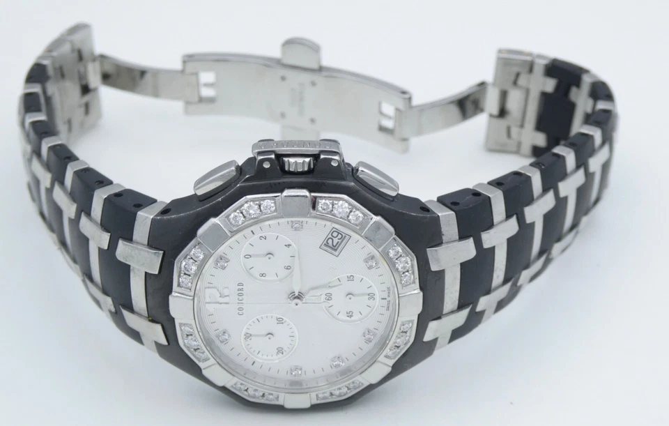 Concord Saratoga Damen Uhr Quarz mit Diamanten Swiss Made Ref.14.H1.1881 1 S - Bild 4 von 4