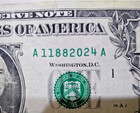 A11882024A 2 Pairs 2024 Serial Year Gas Pump Error 2021 1 Dollar Bill Circulated — photo 3