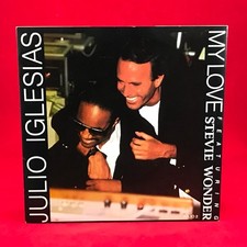 JULIO IGLESIAS Featuring STEVIE WONDER My Love 1988 UK 7