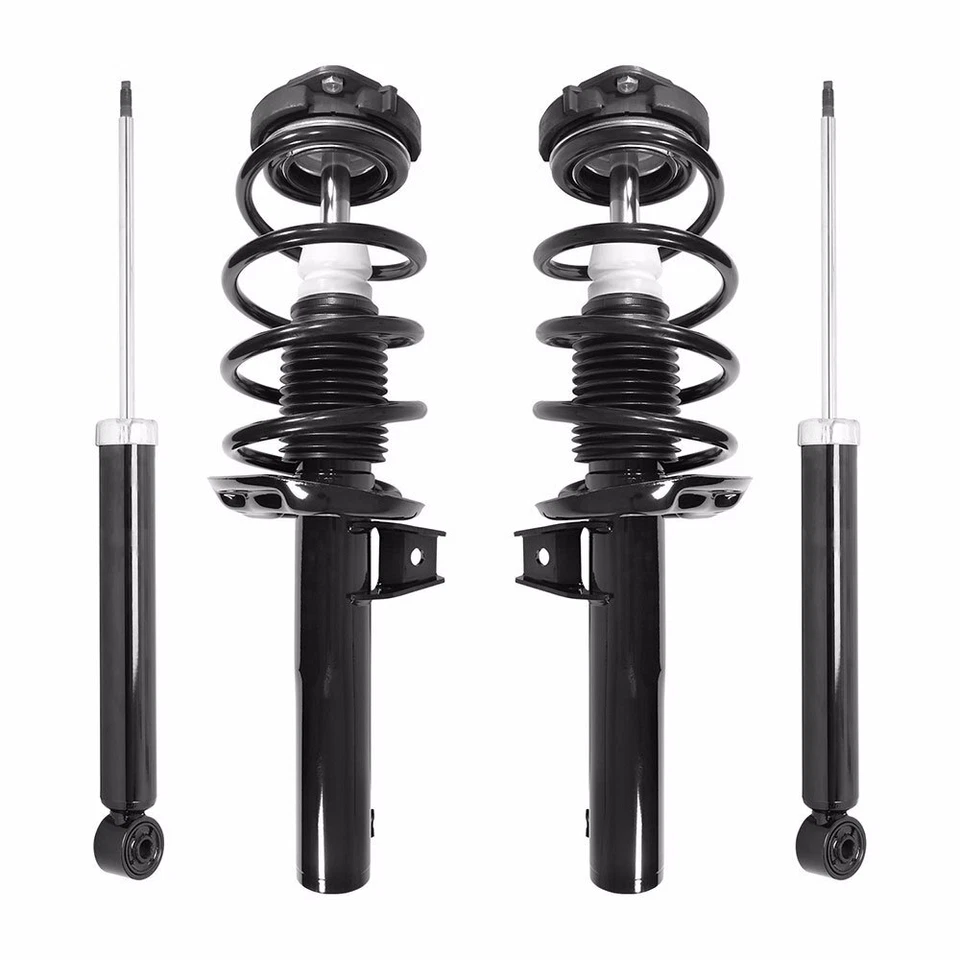 Front Rear Suspension Strut & Shock Assembly Kit for 2006-2013 Audi A3 - Изображение 2 из 4