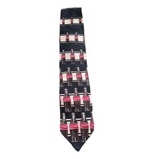 Vintage Coca-Cola Men's necktie All Silk Made in USA Coke - Cool Design