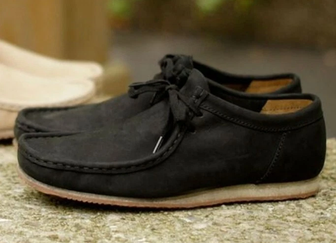 alias system vært Clarks wallabee Run mens 8 Black Nubuck | eBay