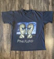 Vintage 1994 90s Pink Floyd Division Bell North American Tour T Shirt XL Brockum