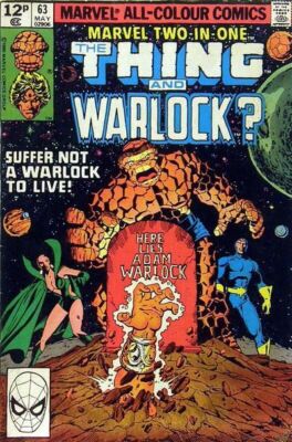 Marvel Two-In-One (1974) #  63 UK Price (6.0-FN) Adam Warlock, Moondragon 1980