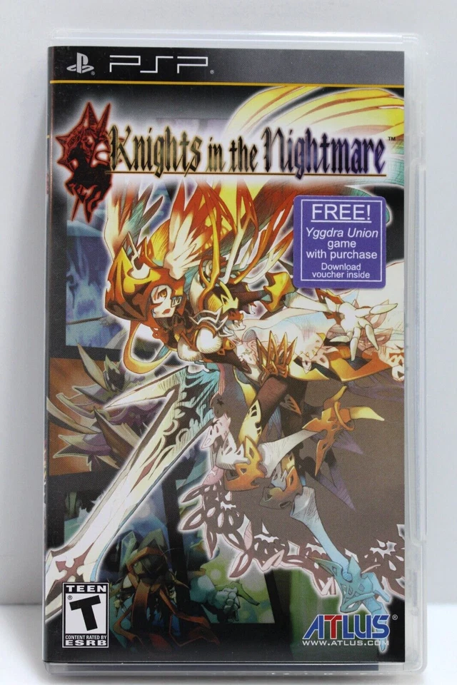 Knights In The Nightmare - PSP, 2010 - Damaged Box - Image 2 of 4