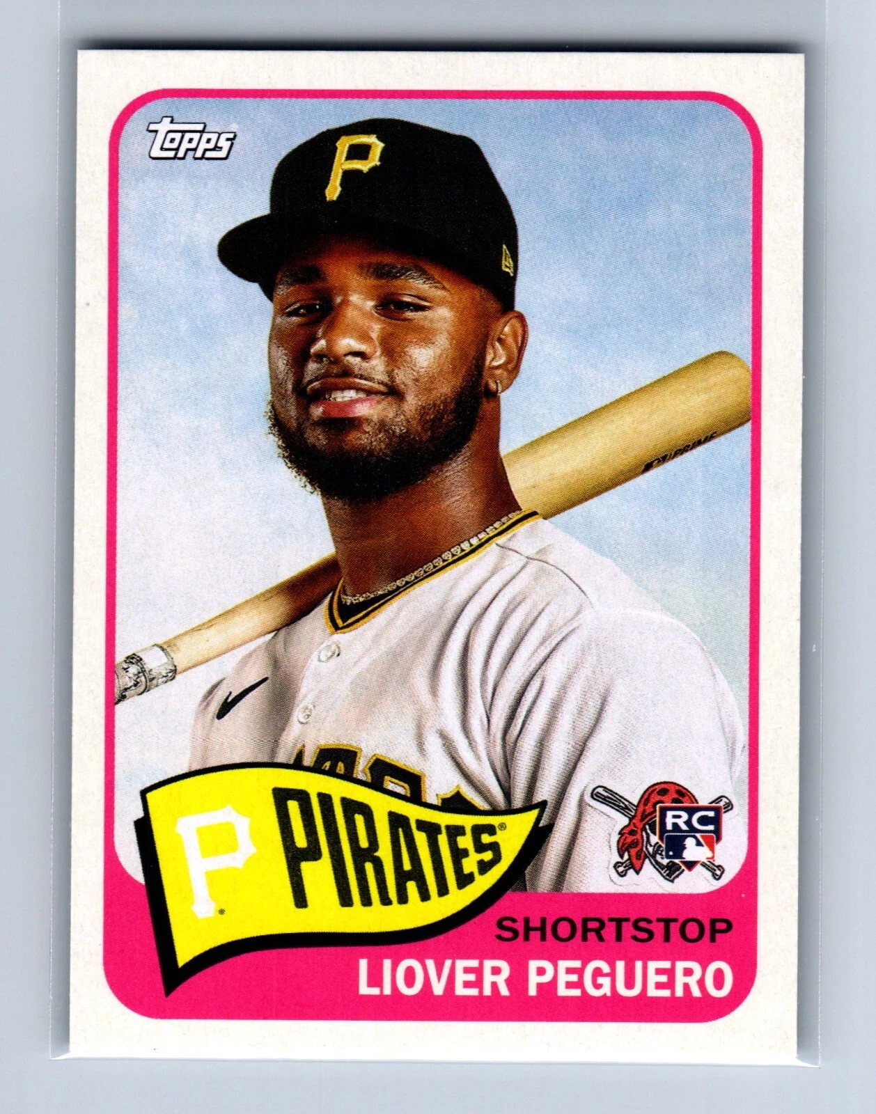 2023 Topps Archives Baseball RC Rookie #129 Liover Peguero Pirates