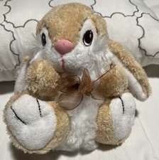 Dan Dee Collectors Choice 7" Beige Easter Bunny Plush Stuffed Animal 2016