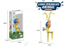 HUNSON WET WORKS SNAIL LAWN SPRINKLER OUTDOOR FUN FOR KIDS 3 YEARS AND OLDER NEW
