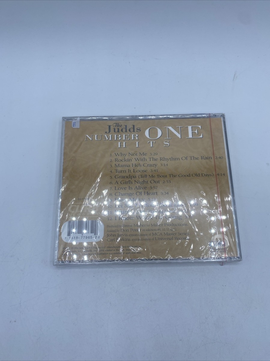 CD The Judds Number One Hits Music Music Cd factory Sealed