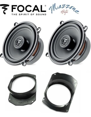 FOCAL ACX 130 Set 2 Lautsprecher Mercedes (W202) Klemm Halter Hinten