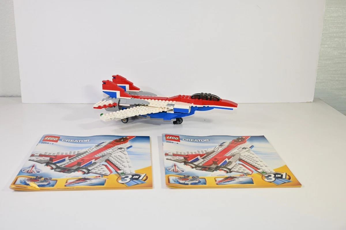 LEGO Creator Fast Flyers 4953 100 Complete Excellent Condition